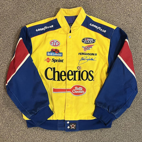 Vintage 2000 JH Design Bobby Labonte Cheerios Racing Jacket