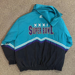 Vintage Logo Athletics Super Bowl XXXI Jacket