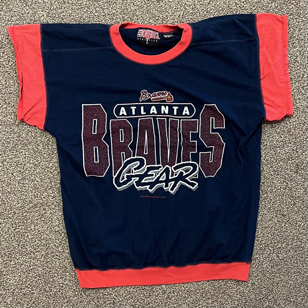 Vintage 1994 Iron Knights Athletics Atlanta Braves Gear Tee – Deadstock