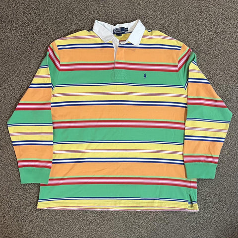 Vintage Polo Ralph Lauren Striped Rugby Shirt