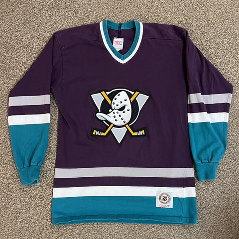 Vintage CCM Anaheim Mighty Ducks Jersey Sweatshirt