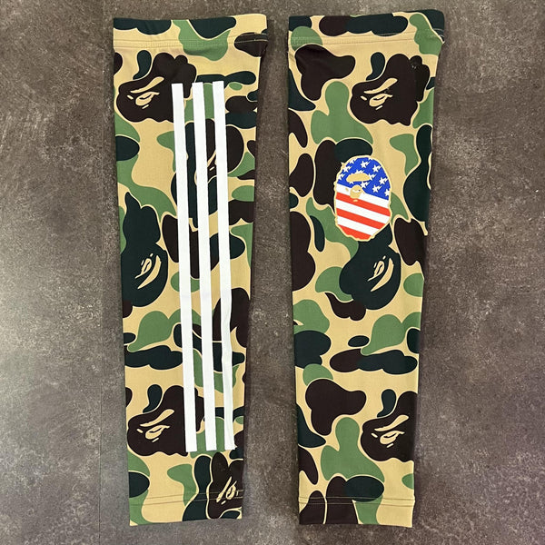 BAPE x Adidas Arm Sleeves Green SS19 – Deadstock